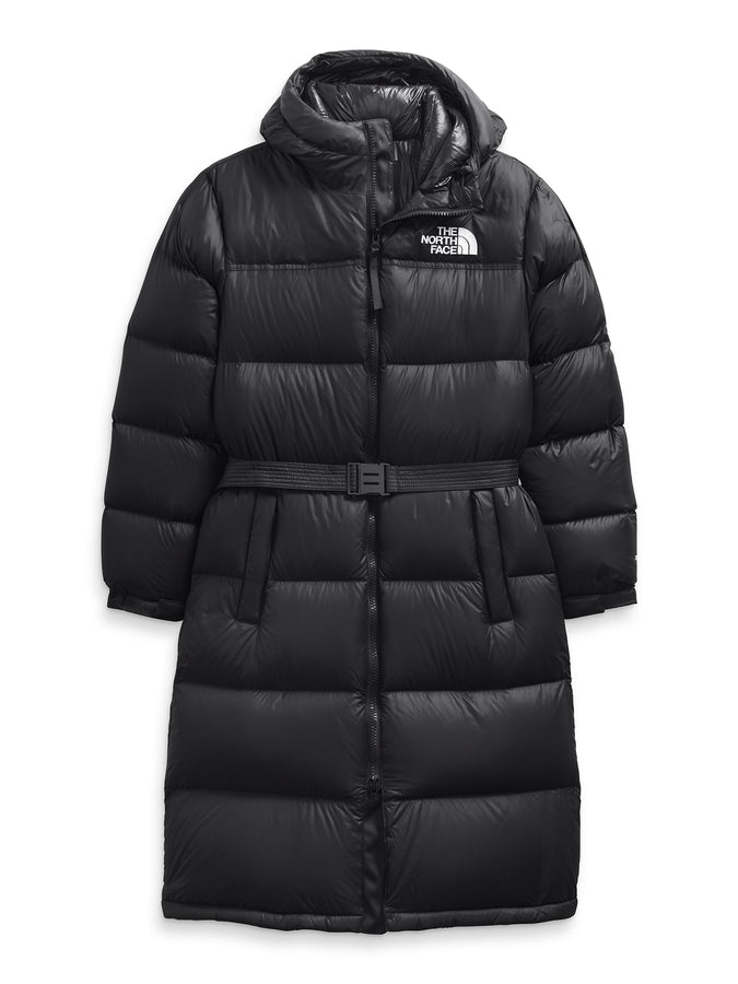 The North Face Nuptse Belted Long Parka Jacket | TNF BLACK (JK3)