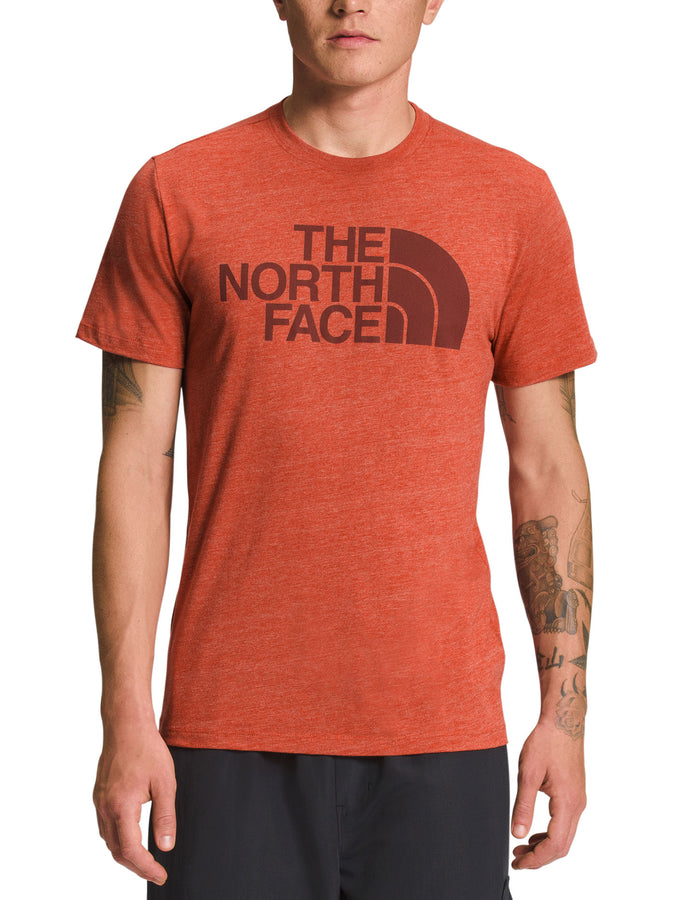 The North Face Half Dome Tri-Blend T-Shirt | RUSTED BRONZE HTHR (N89)