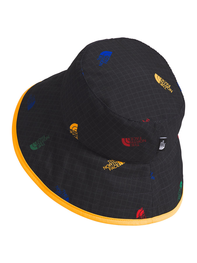 The North Face Class V Brimmer Hat | TNF BLACK LOGO/YEL (IRH)