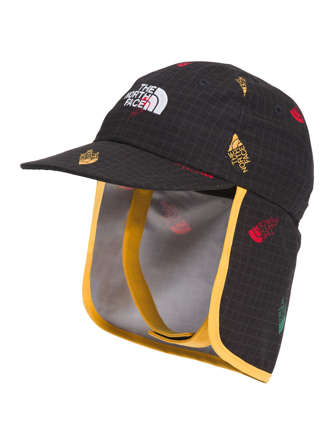 The North Face Class V Sun Buster Hat | TNF BLK TOSSED LOGO (IRG)