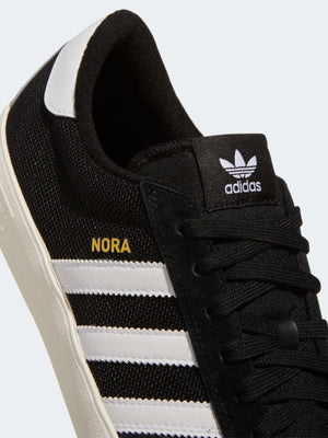 Adidas Nora Black/White/Gold Shoes