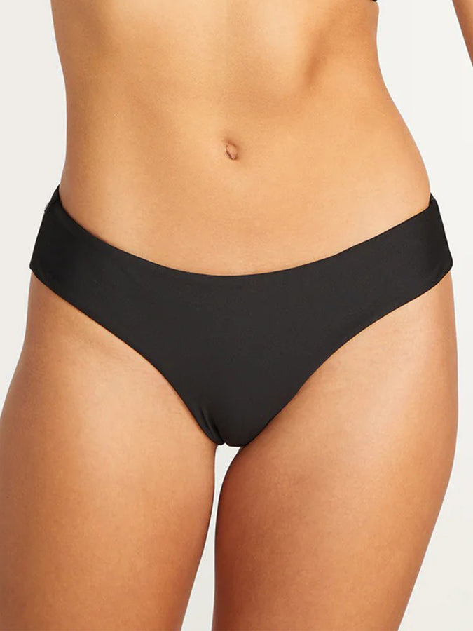 Volcom Simply Seamless Cheekini Bikini Bottom | BLACK (BLK)