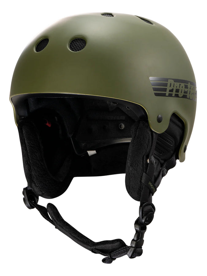 Pro-Tec Old School Snowboard Helmet | MATTE OLIVE