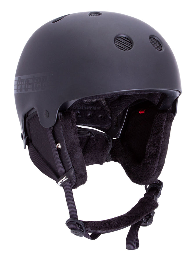 Pro-Tec Old School Certified W/Mips Snow Helmet | STEALTH BLACK