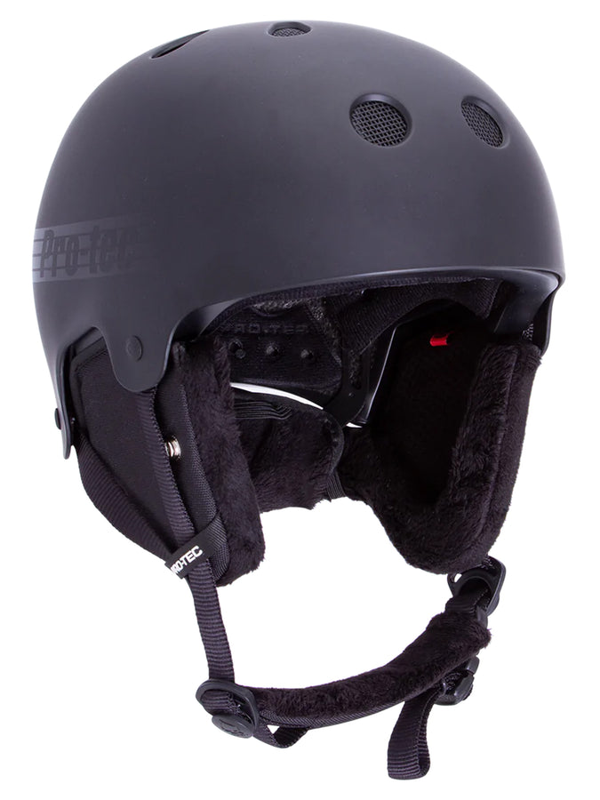 Pro-Tec Old School Certified Snowboard Helmet | STEALTH BLACK