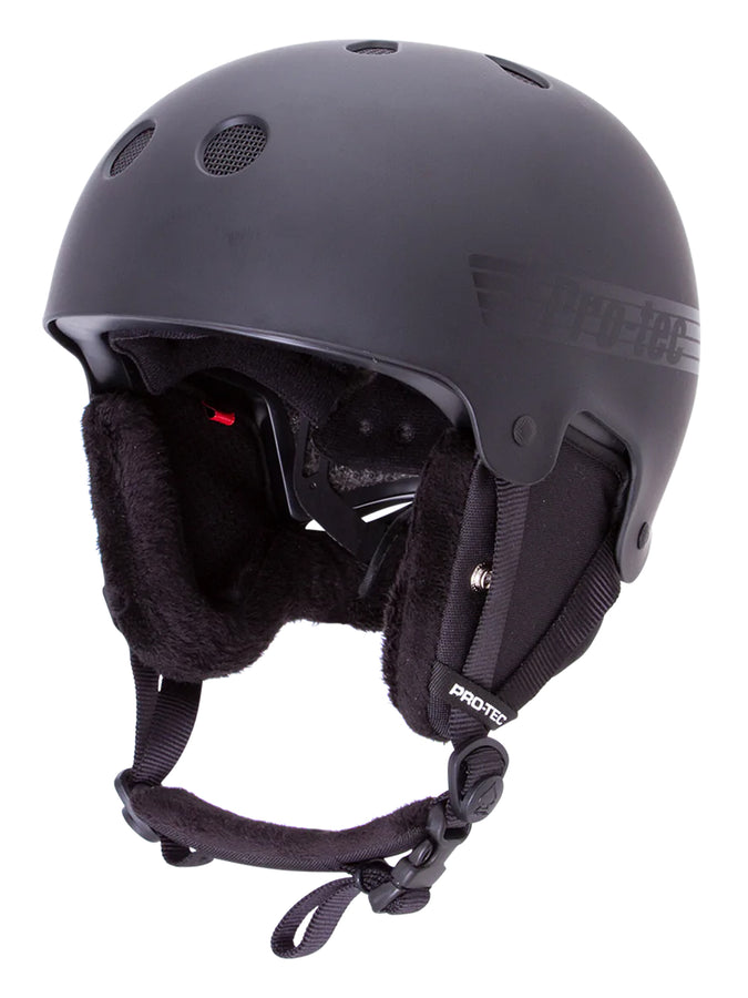 Pro-Tec Old School Certified Snowboard Helmet | STEALTH BLACK