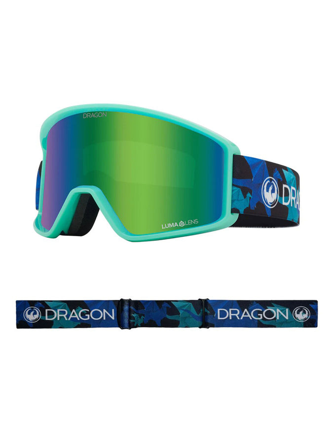 Dragon DXT OTG Snowboard Goggle 2023 | ORIGAMI/GREEN ION