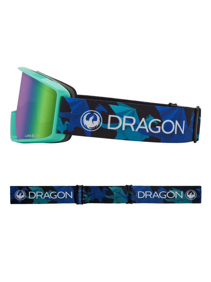 Dragon DXT OTG Snowboard Goggle 2023 | ORIGAMI/GREEN ION
