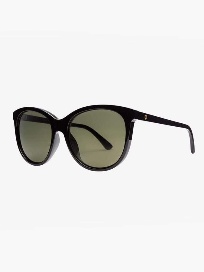 Electric Palm Gloss Black Sunglasses | GLOSS BLACK/GREY