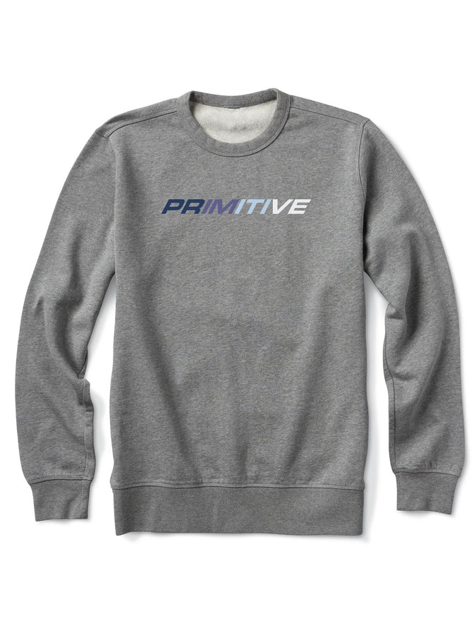Primitive Fall 2022 Slant Crewneck Sweatshirt | HEATHER GREY