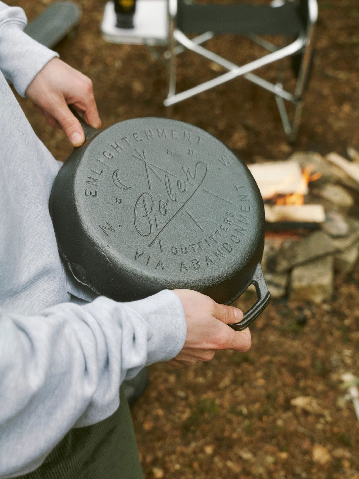 Poler Cast Iron Skillet