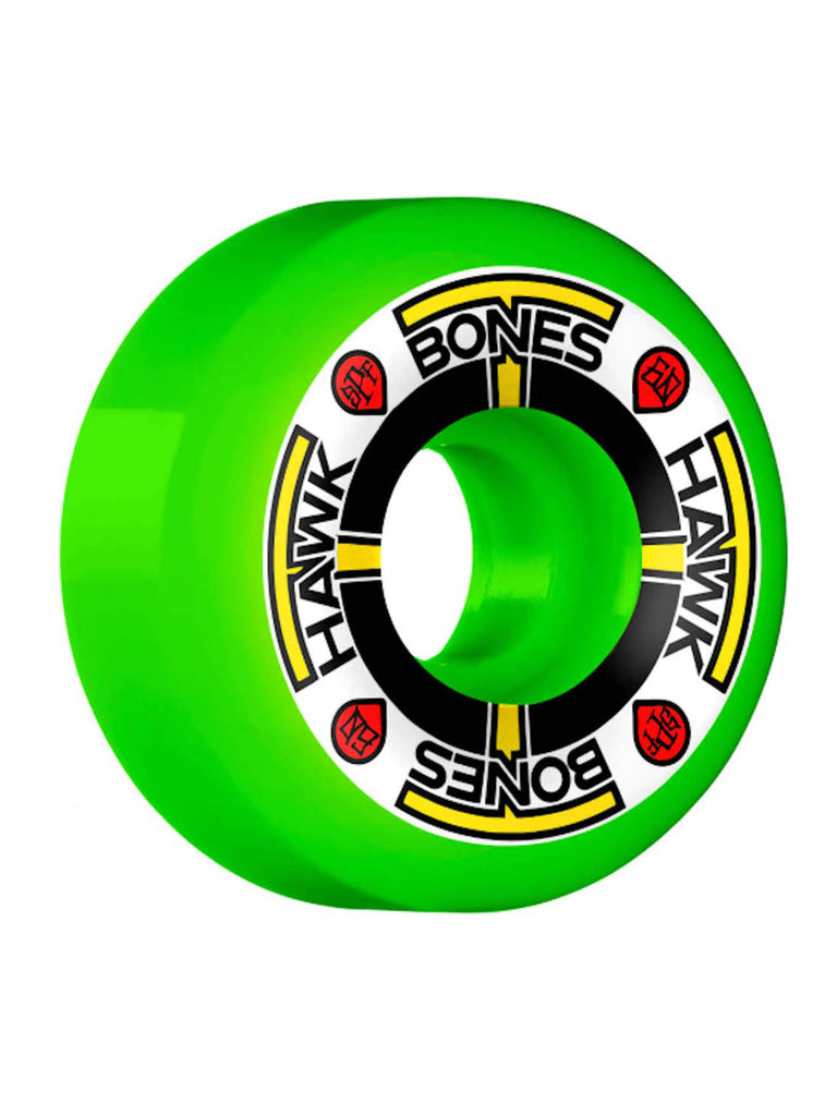 Bones SPF P5 Sidecut Hawk TBones ll Green Skateboard Wheels EMPIRE