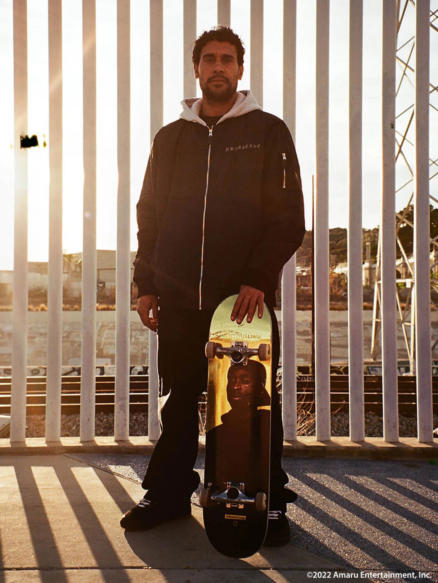 Primitive x Tupac Rodriguez Shine 8.38 Skateboard Deck