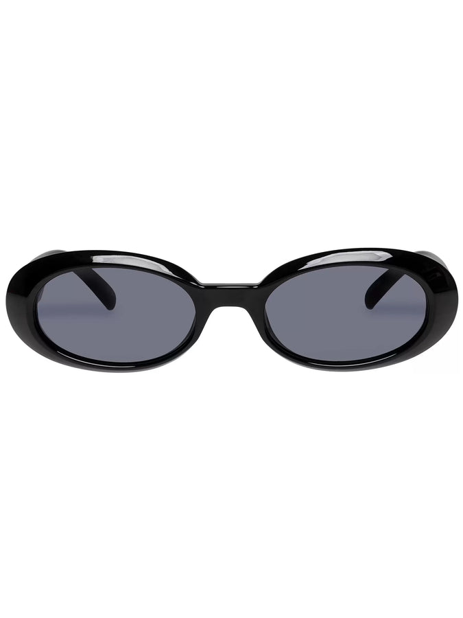 Le Specs Work It! Sunglasses | BLACK/SMOKE MONO