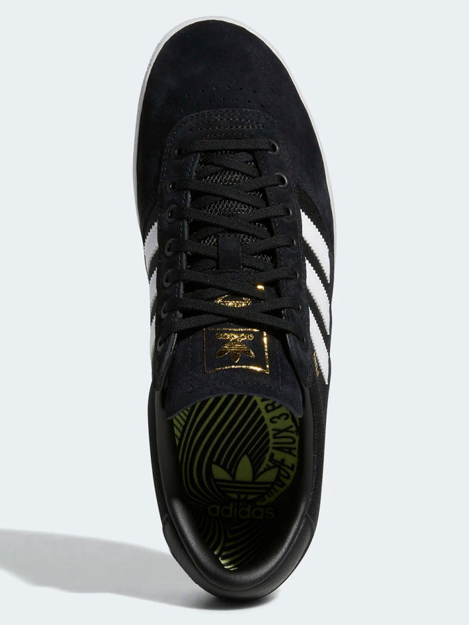 Adidas Puig Indoor Black/White/Pulse Lime Shoes | BLACK/WHITE/PULSE LIME
