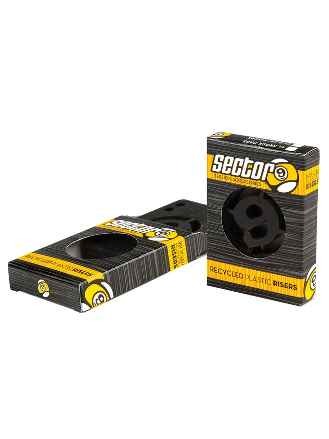 Sector 9 Angled Risers | BLACK