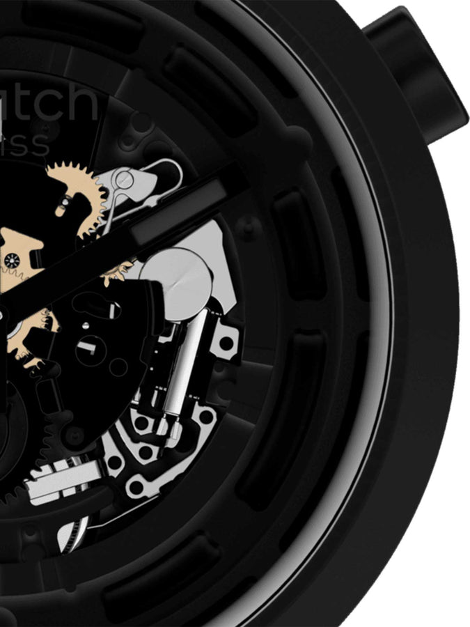 Swatch C Watch | BLACK