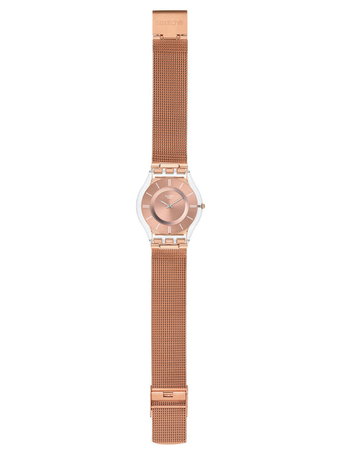 ROSE GOLD/CLEAR