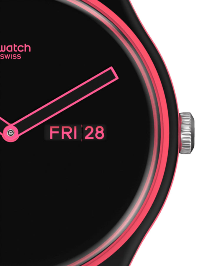 Swatch Minimal Line Pink Watch | EMPIRE 
