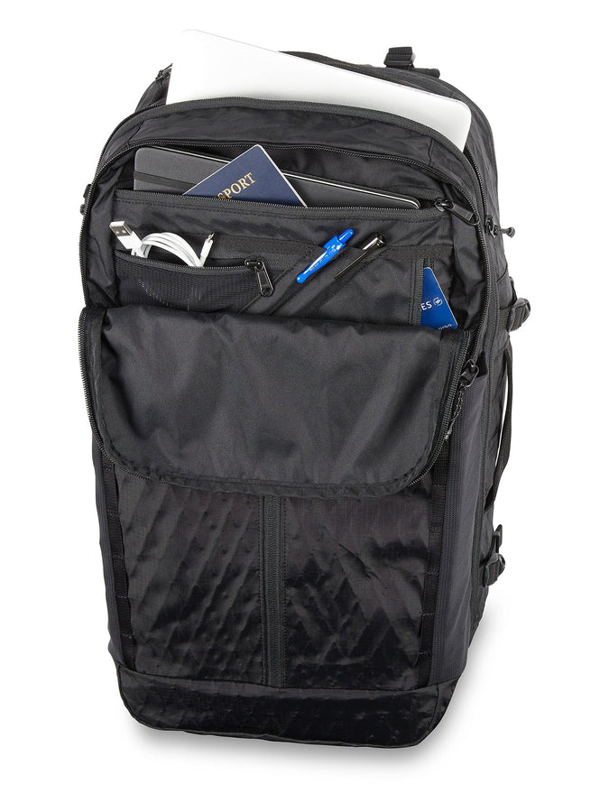 Dakine Split Adventure 38L Backpack | BLACK RIPSTOP
