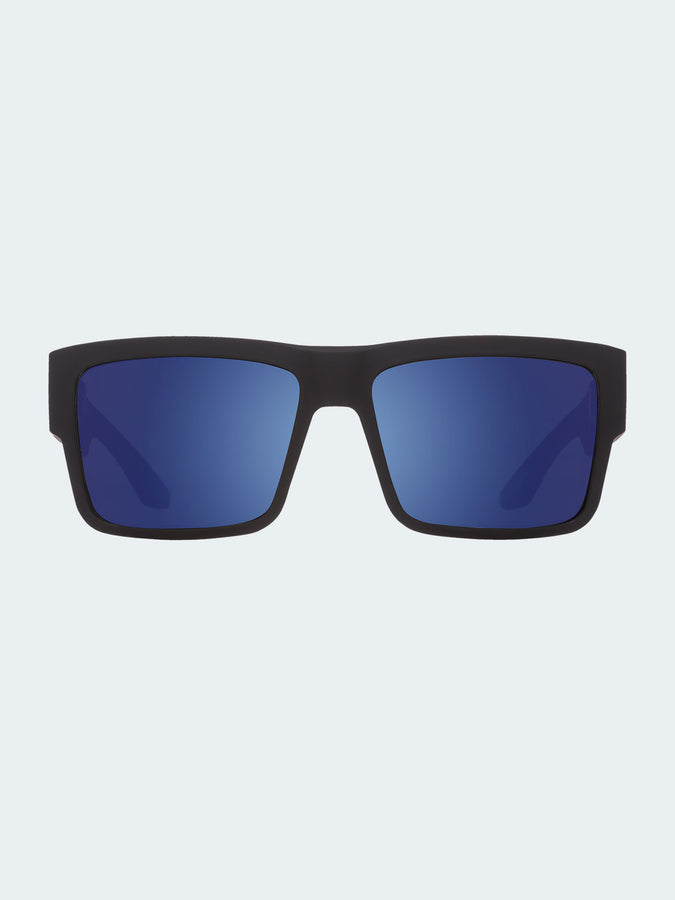 Spy Cyrus Soft Matte Black Sunglasses | BLK/HD BRZ/BLUE SPEC MIR