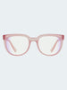 Spy Bewilder Matte Translucent Rose Screen Sunglasses