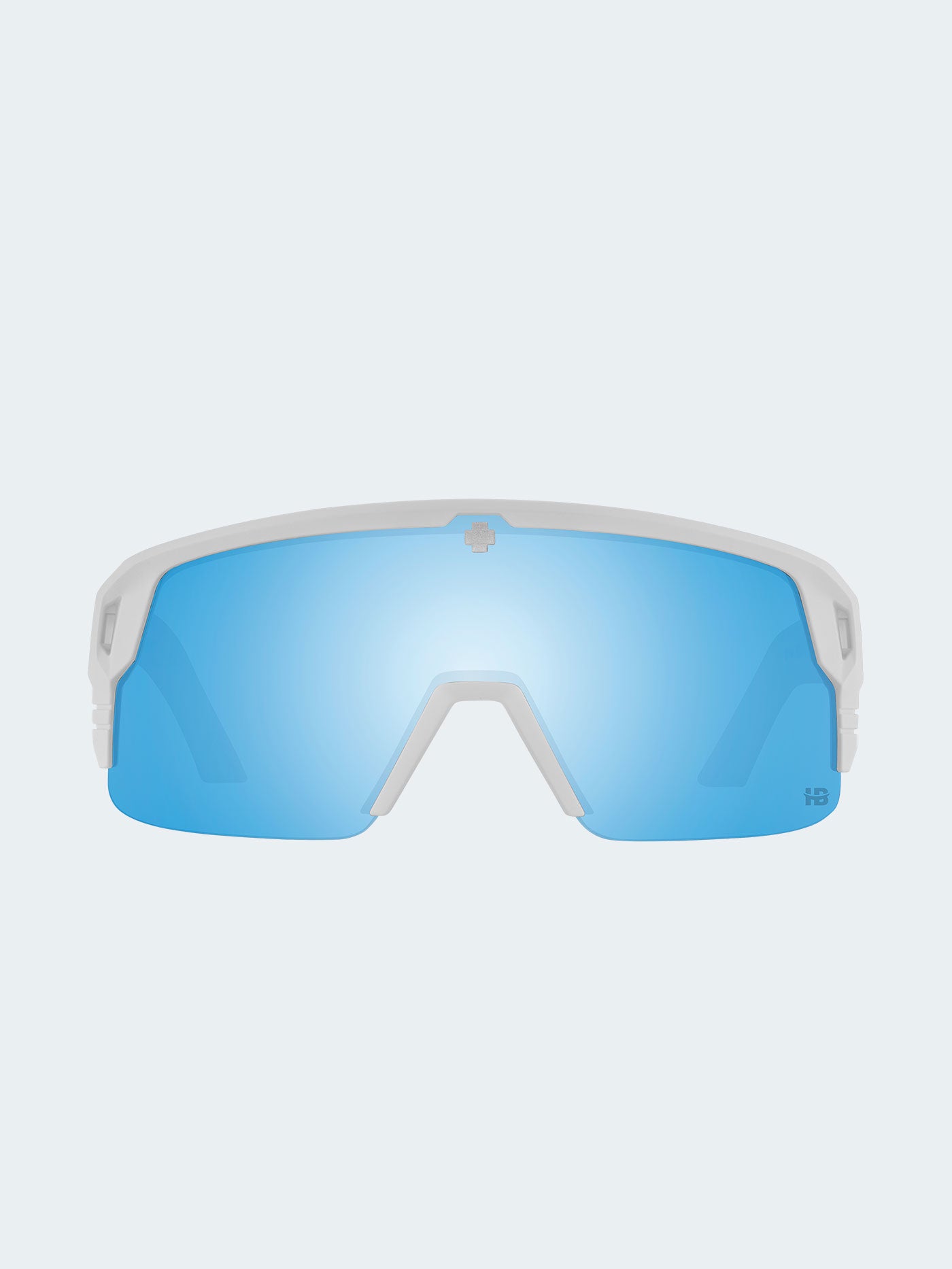 Spy Monolith 50/50 Matte White Boost Bronze Polar Ice Blue Sunglasses