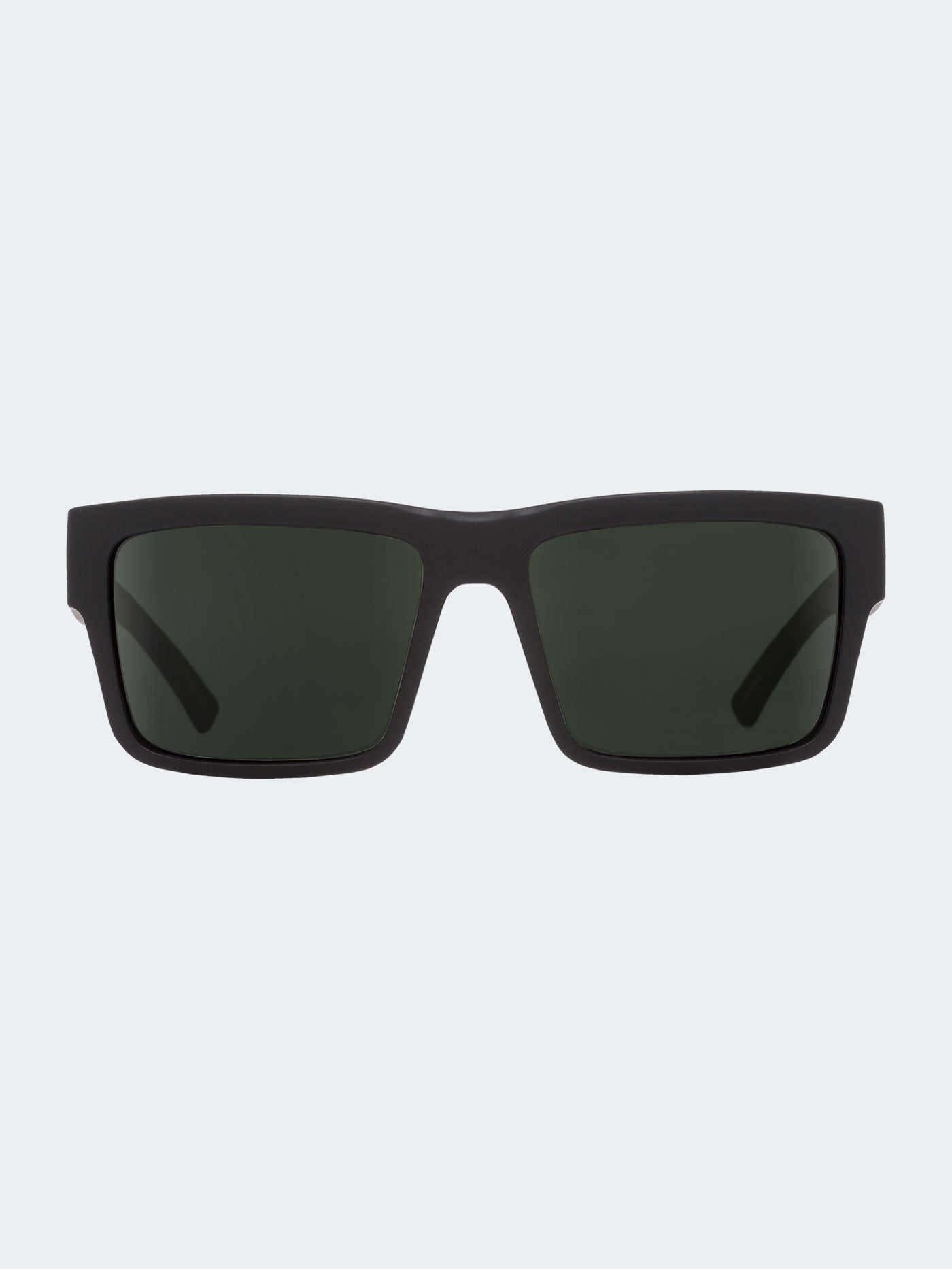 Spy Montana Soft Matte Black Gray Green Sunglasses