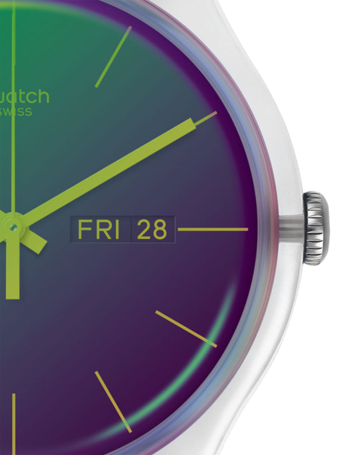 Swatch Polapurple Watch | EMPIRE 