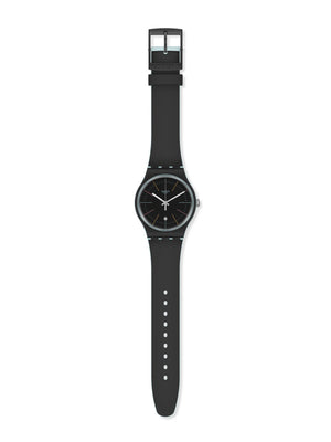 Swatch Black Layered Watch