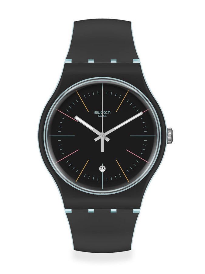 Swatch Black Layered Watch | BLACK