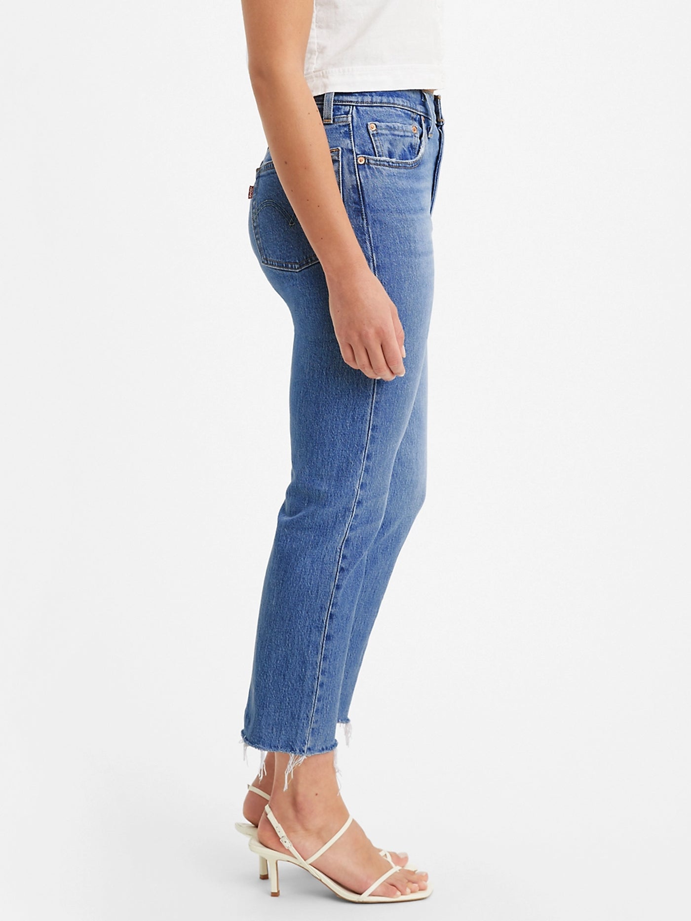501 Tapered Straight Fit Crop Jeans