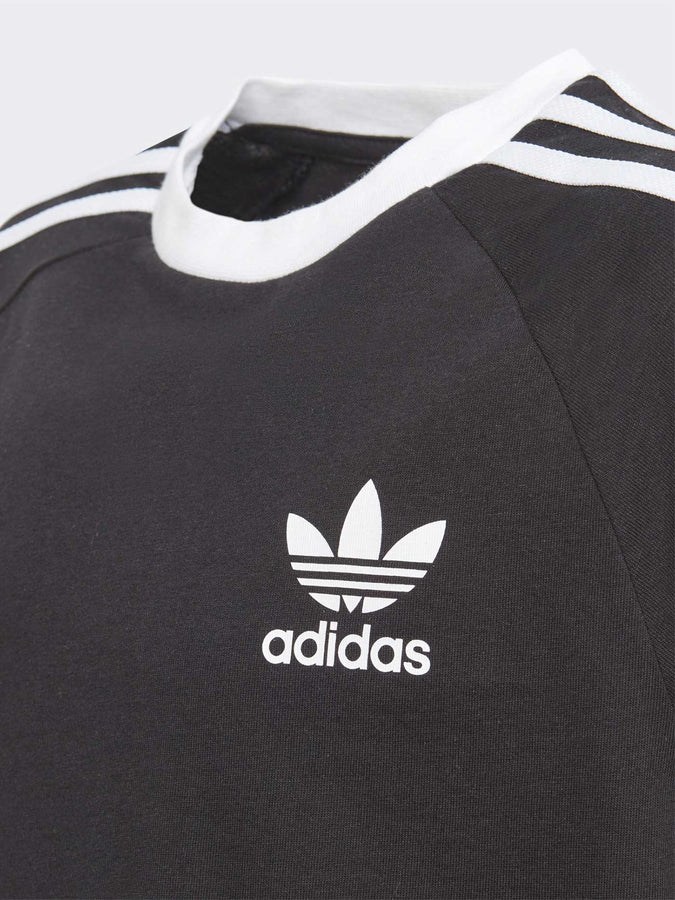 Adidas 3-Stripes T-Shirt | BLACK/WHITE