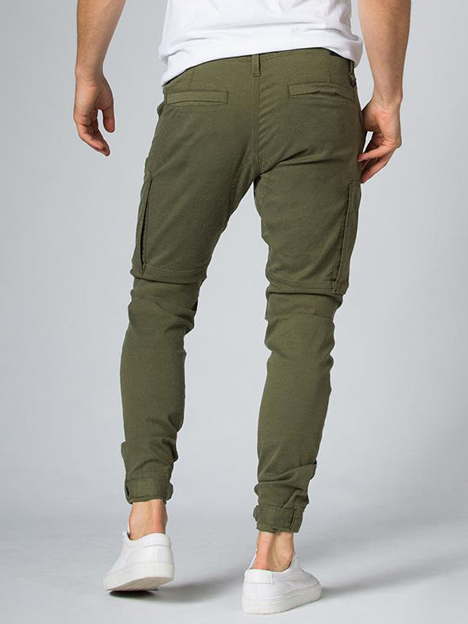 Duer Live Free Adventure Hybrid Jogger Fit Cargo Pants | LODEN GREEN