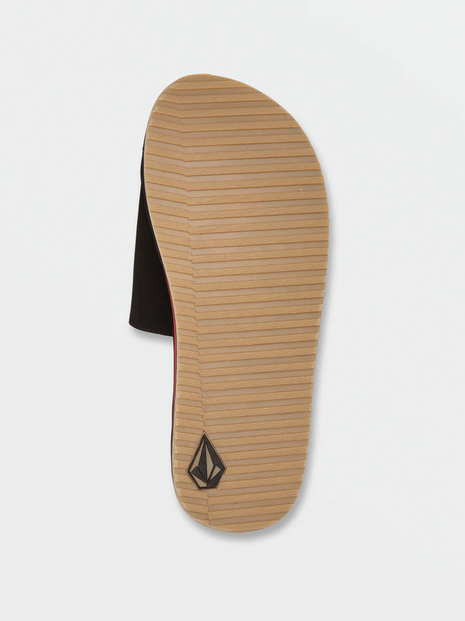 Volcom Recliner Slide Sandals | RIBBON RED (RNR)