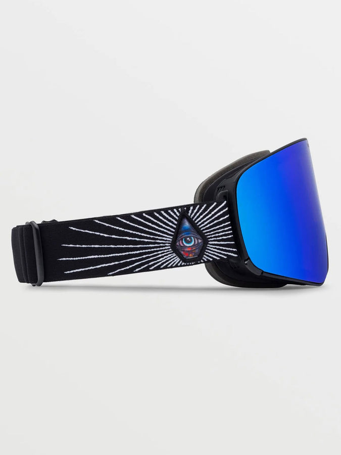 Volcom Odyssey x Jamie Lynn Goggle + Spare Lens Snowboard Goggle 2023 | BLUE CHROME (BLUC)