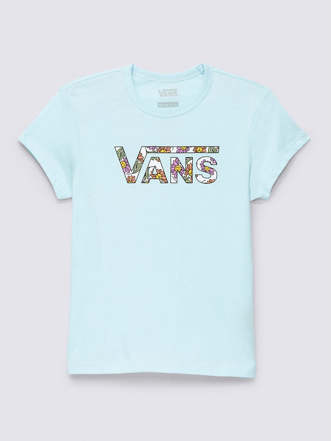 Vans Spring 2023 Elevated Floral Fill Mini T-Shirt | BLUE GLOW (G5O)
