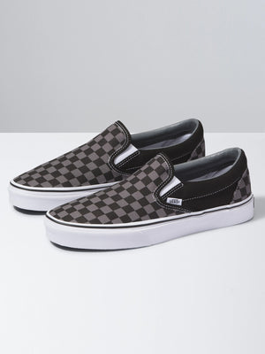 Vans c and c slip-on in black/pewter store