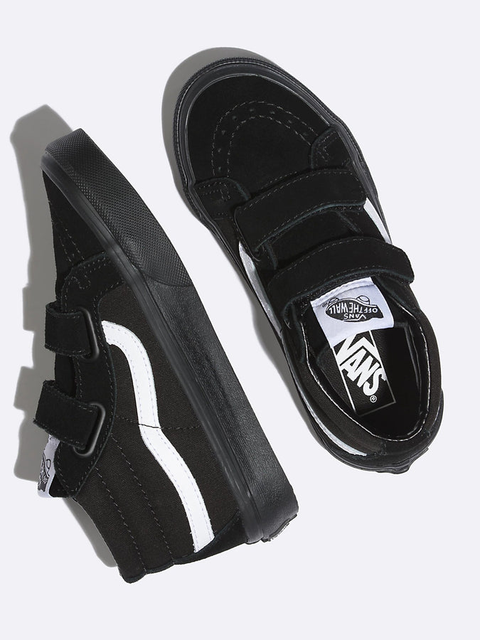 Vans Spring 2023 SK8-Mid Reissue V Black/Black Shoes | BLACK/BLACK (LWB)