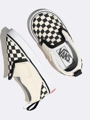 Vans Slip On Check Black/True White Shoes