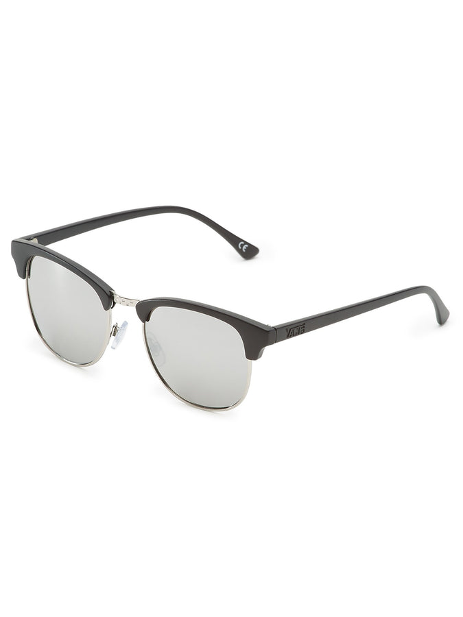 Vans Dunville Sunglasses | MATTE BLK/SLV MIRR (CVQ)