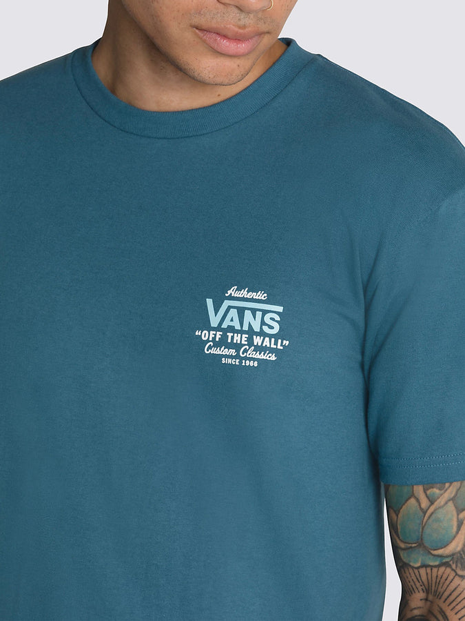 Vans Summer 2023 Holder Street Classic T-Shirt | VANS TEAL/BLUE/WHT (BVW)