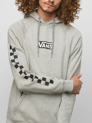 Vans white checkered hot sale hoodie