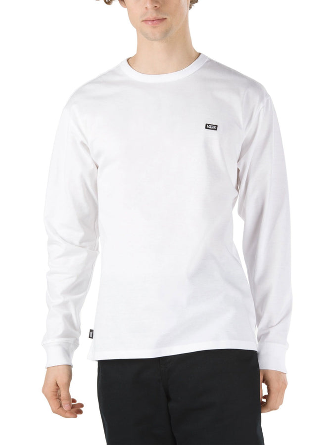 Vans Off The Wall Classic Long Sleeve T-Shirt | WHITE (WHT)