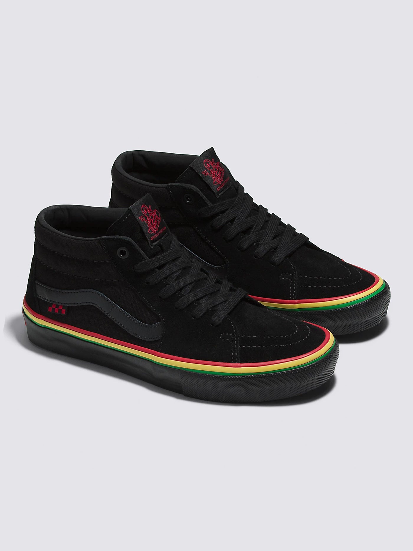 Vans Summer 2023 Skate Grosso Mid Black Shoes