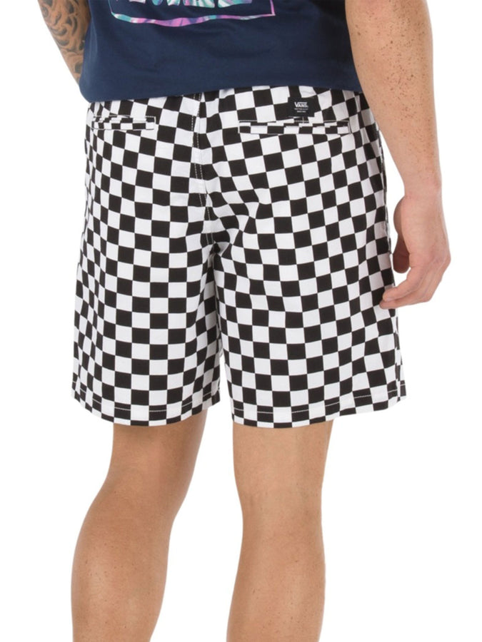 Vans Range Relaxed Checkerboard Elastic Shorts | CHECKERBOARD (705)