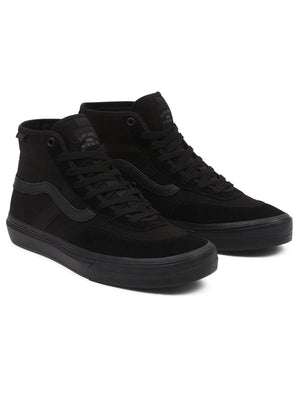 Vans Crockett High Black Shoes