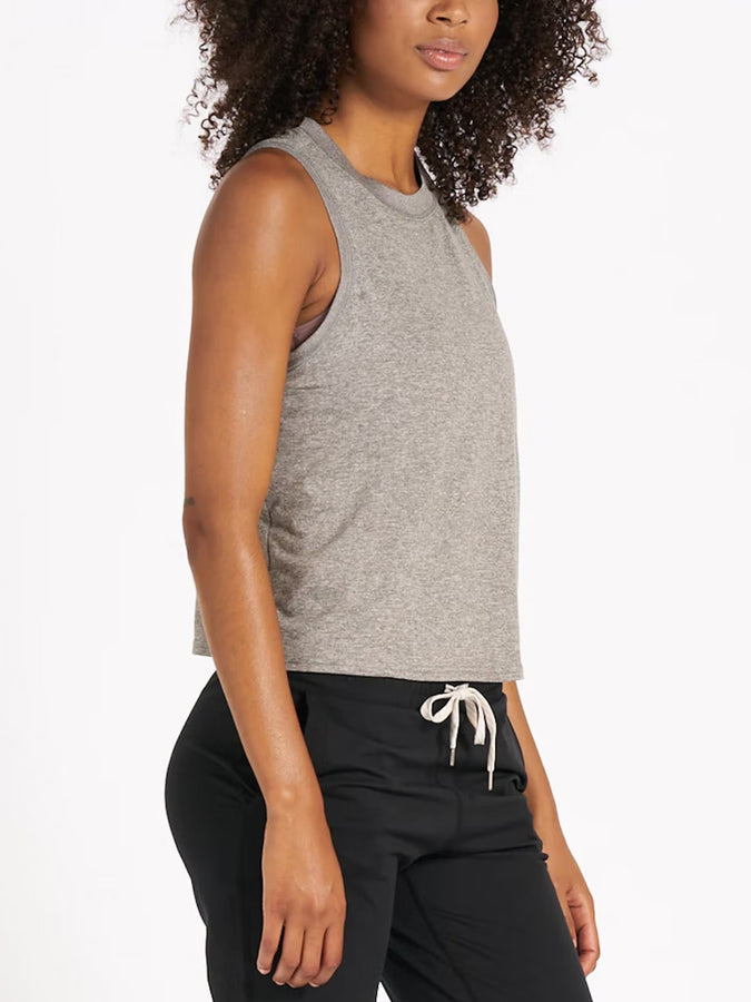 Vuori Energy Tank Top | HEATHER GREY (HTG)