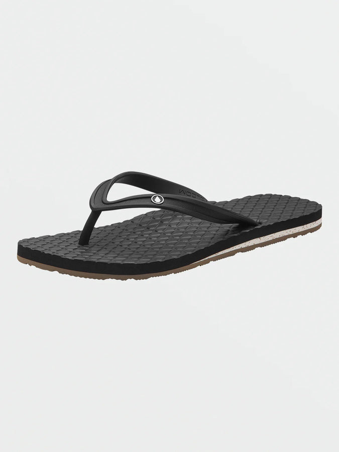 Volcom Eco Concourse Sandals | BLACK/WHITE (BWH)