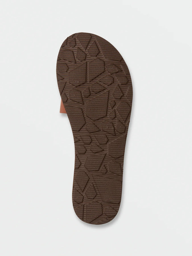 Volcom Simple Slide Sandals | DARK CLAY (DCL)